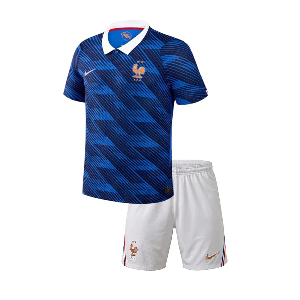 France 2026 Home Kids Kit Soccer - WORLD CUP 2026