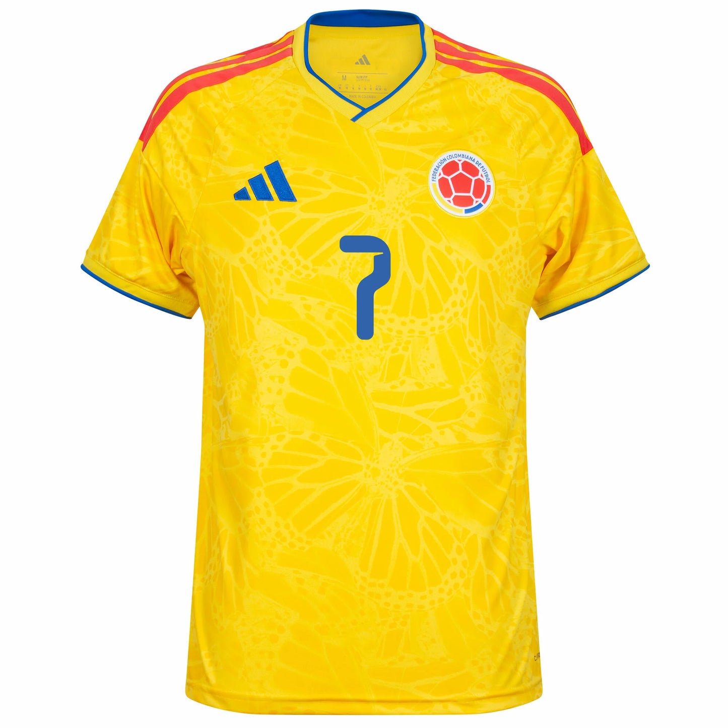 Colombia 2026 Home Jersey Soccer Fan Version L. Díaz #7 - WORLD CUP 2026