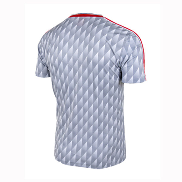 Liverpool Away Gray Retro Jersey 1989-1991