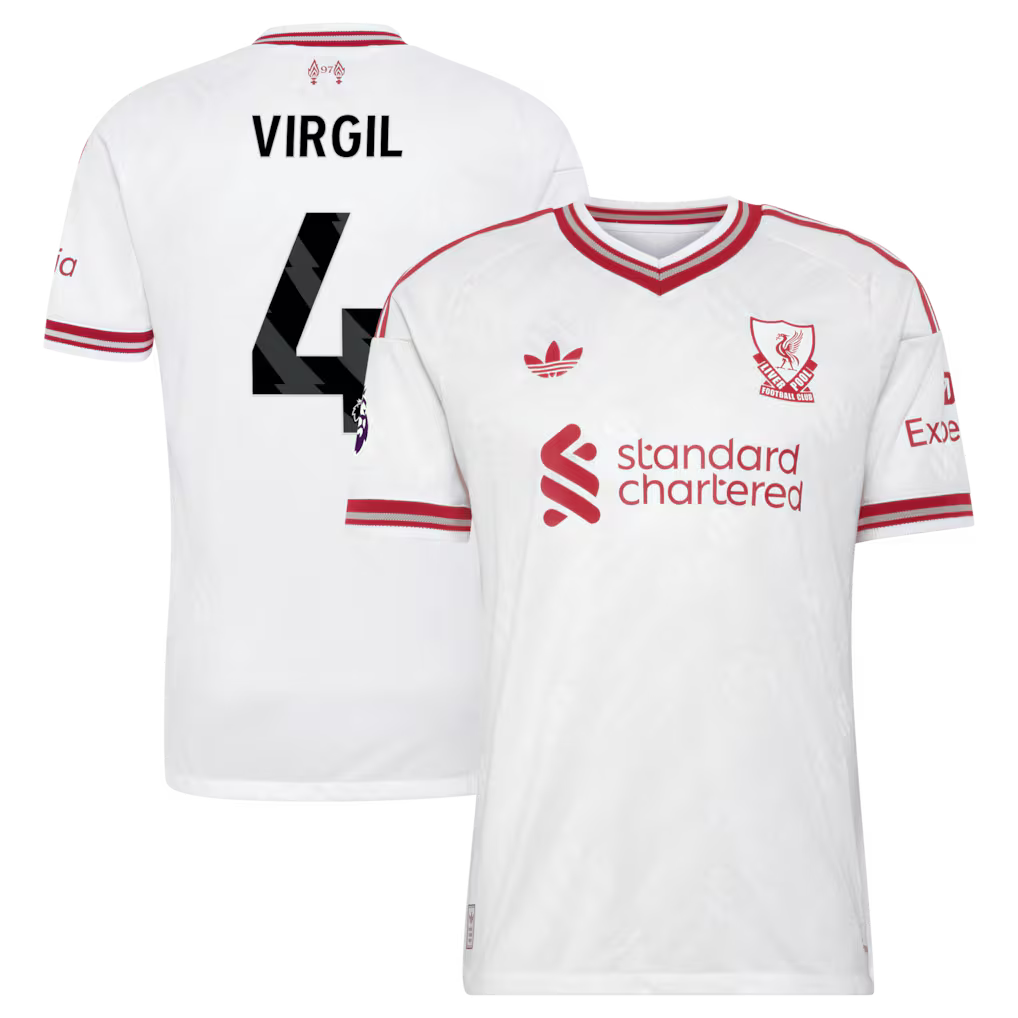 Liverpool Away VIRGIL 4 Jersey 26-27 (Player Version)