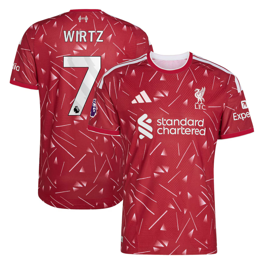 Liverpool Home WIRTZ 7 Jersey 26-27 (Player Version)