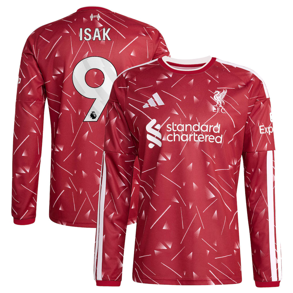 Liverpool Home ISAK 9 Long Sleeve Jersey 26-27
