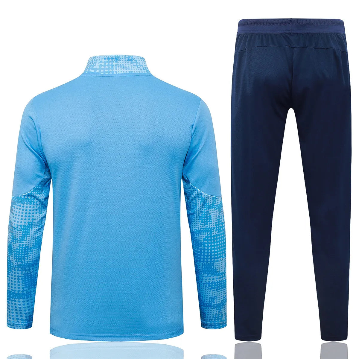 Manchester City Tracksuit Kit Light Blue Pattern 25/26