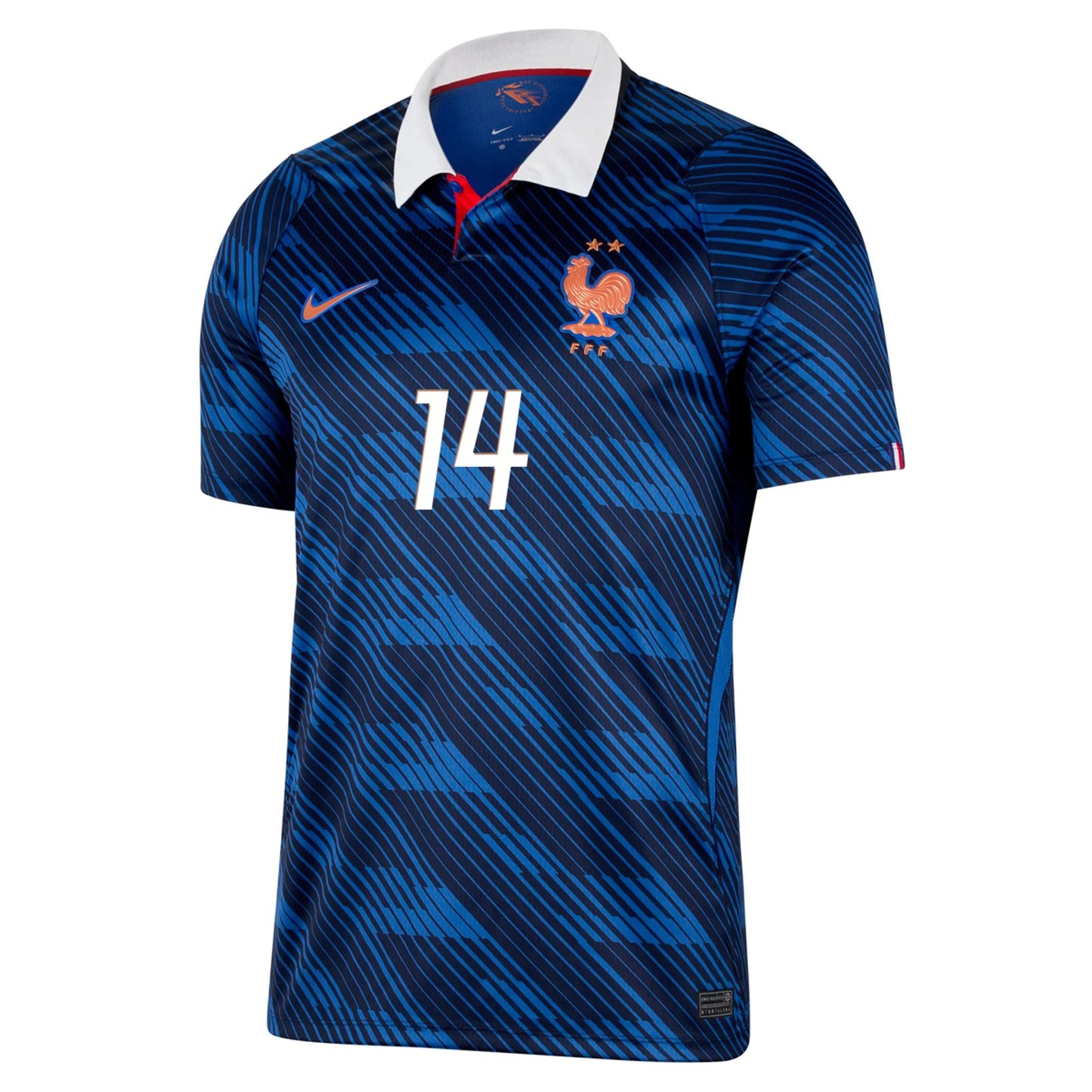 France 2026 World Cup Home Soccer Jersey Cherki #14