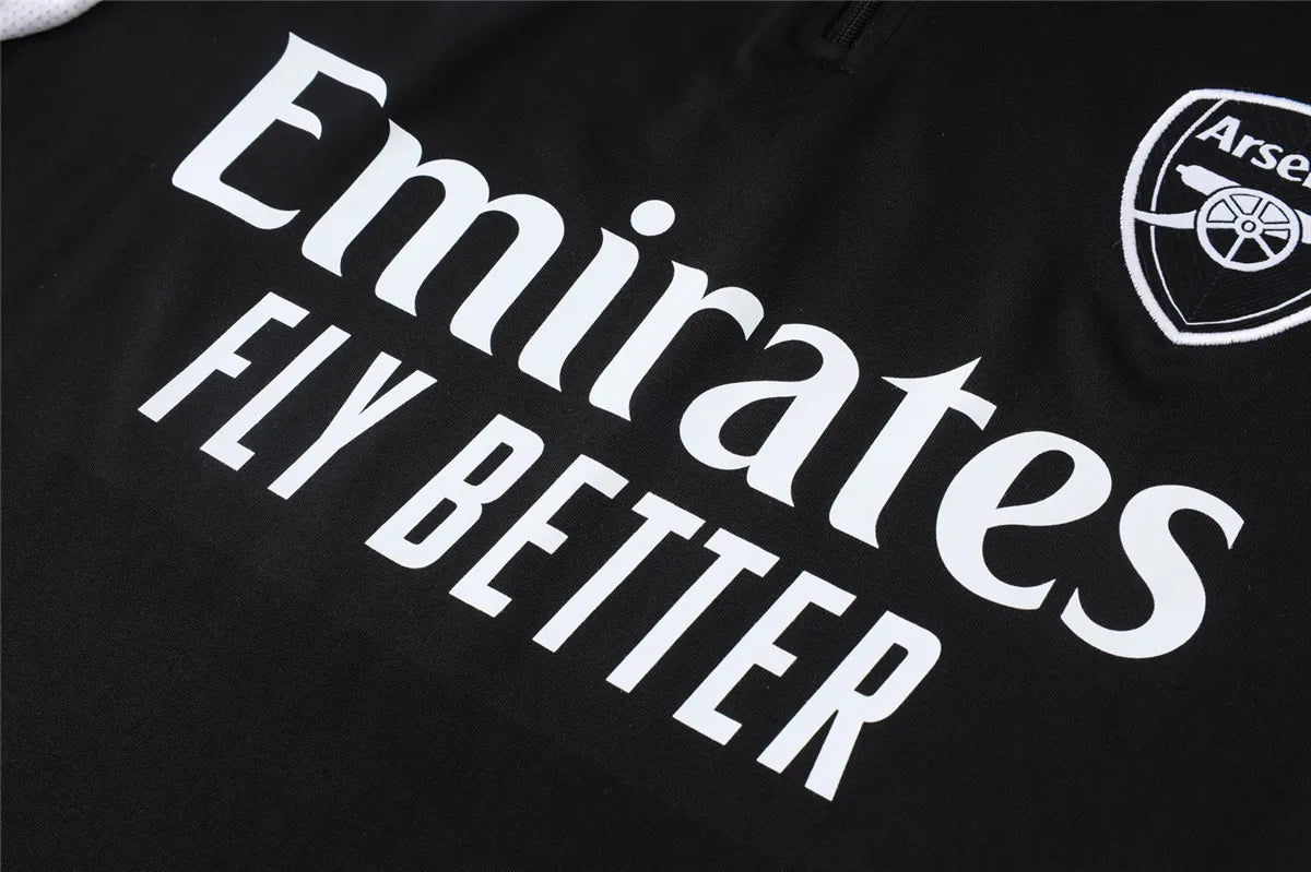 Arsenal Tracksuit Kit Black 26/27