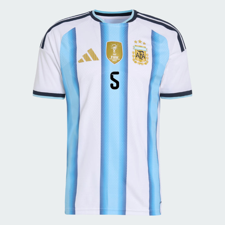 Argentina 2026 I Home Jersey Soccer Player PAREDES #5 - World Cup 2026