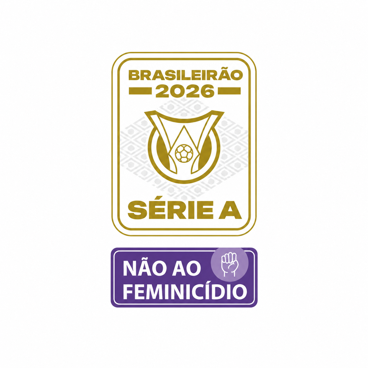 Patch Participação Brasileirão 2026 (2 peças · Mangas Direita + Esquerda)