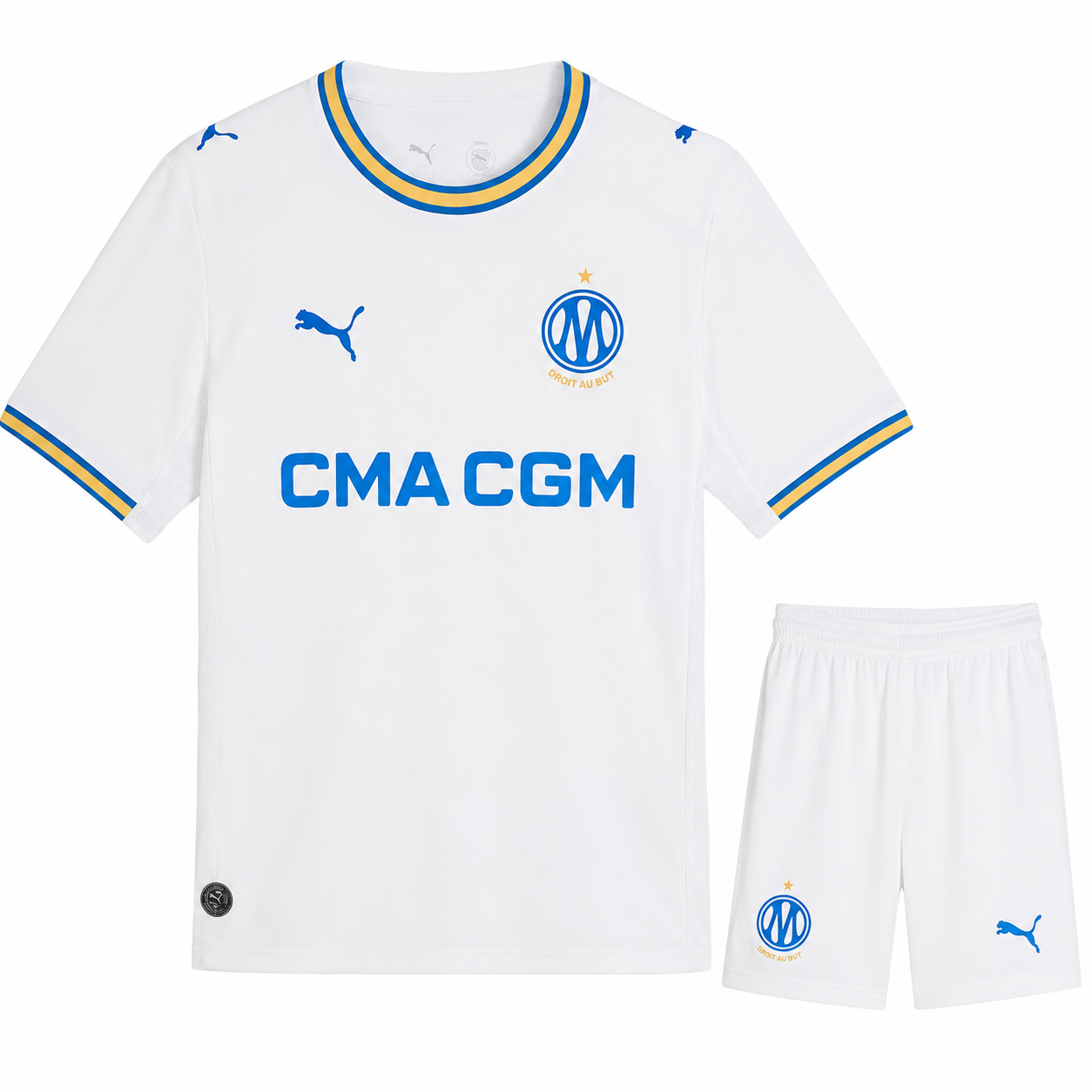 Olympique de Marseille Home Kids Kit 26-27