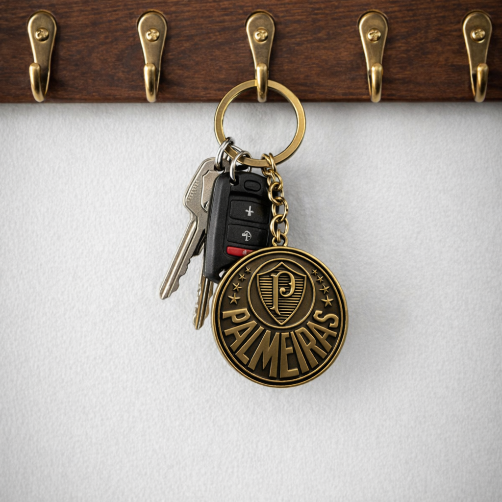 Metal Palmeiras Keychain – 4cm x 4cm