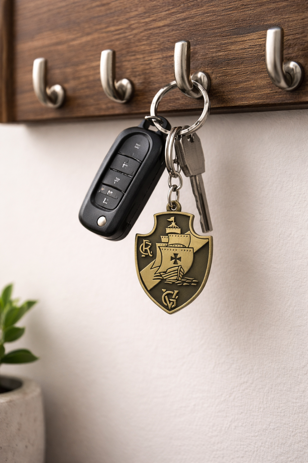 Metal Vasco da Gama Keychain – 4cm x 3cm