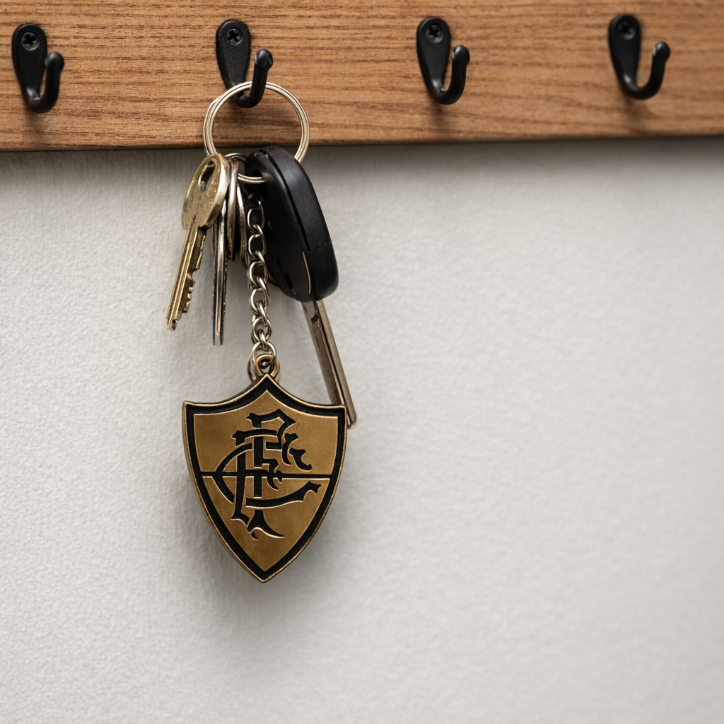 Metal Fluminense Keychain – 4cm x 3cm