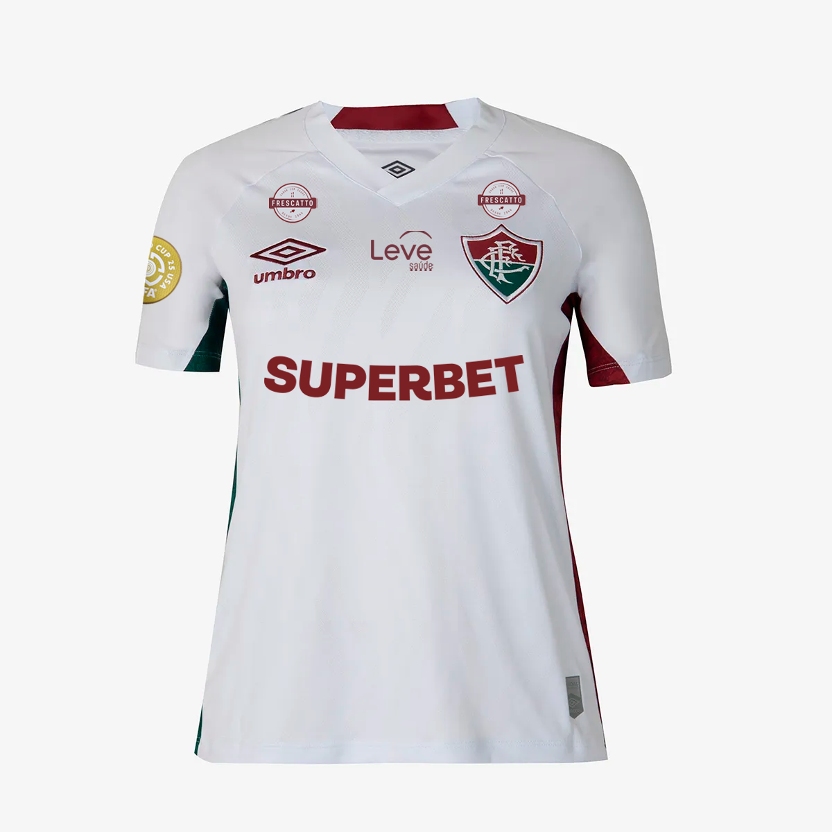 Fluminense 2025/26 Away Jersey Soccer Full Sponsors