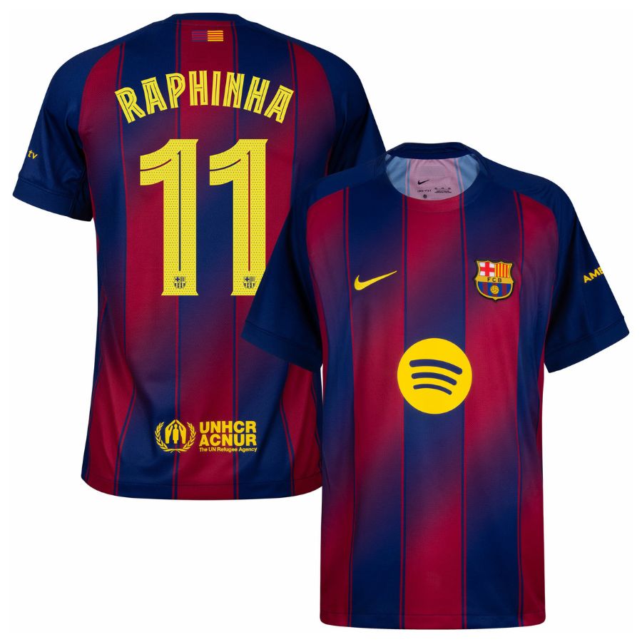 Barcelona Home RAPHINHA 11 Jersey 25-26