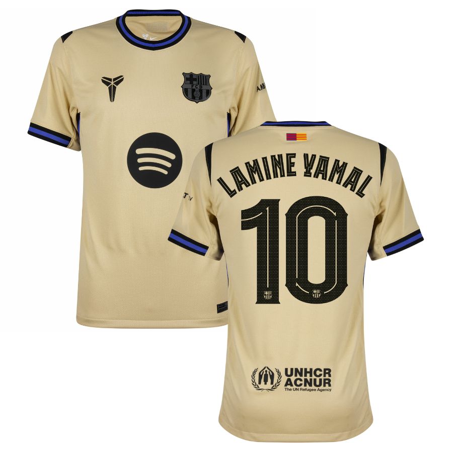 Barcelona Away LAMINE YAMAL 10 Jersey 25-26
