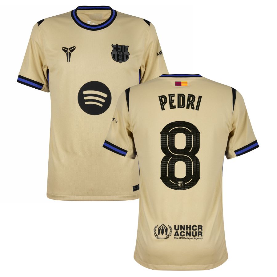 Barcelona Away PEDRI 8 Jersey 25-26