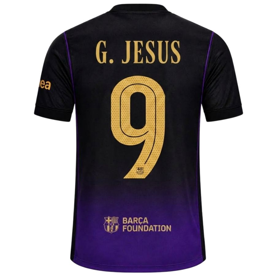 Barcelona Away G. JESUS #9 Jersey 26-27