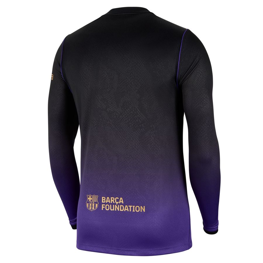 Barcelona Away Long Sleeve Jersey 26/27