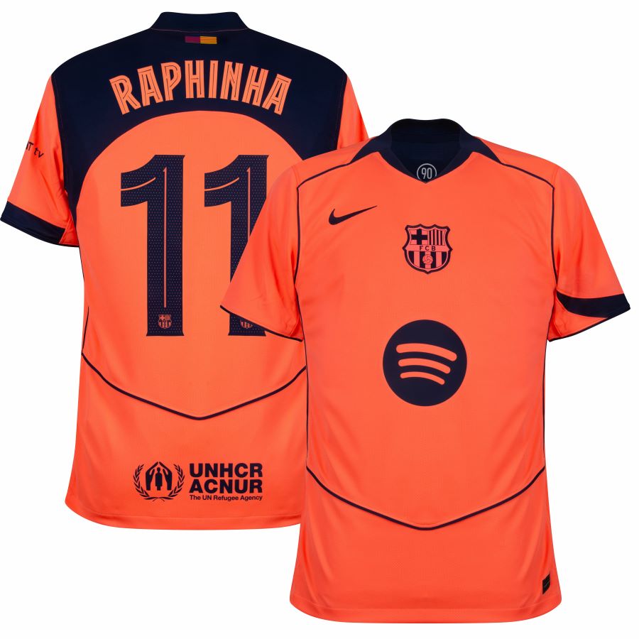 Barcelona Third RAPHINHA 11 Jersey 25-26