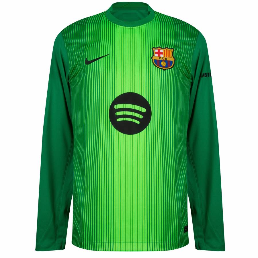 Barcelona Home Goalkeeper Long Sleeve Jersey 25/26 Joan Garcia UCL