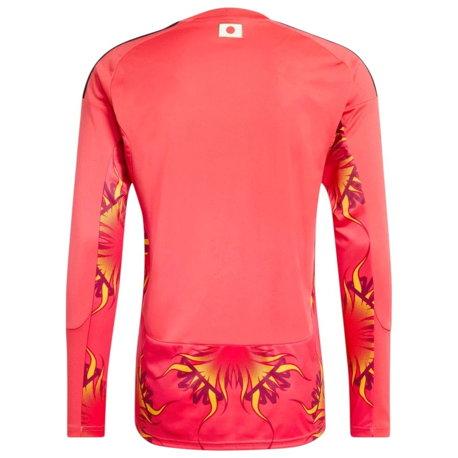 Japan Goalkeeper Long Sleeve Jersey Red 26-27