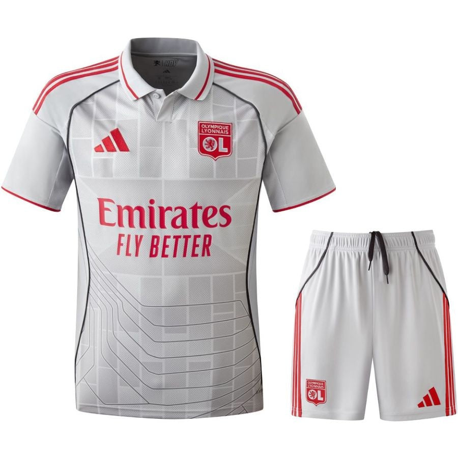 Olympique Lyon Third Kids Kit 25-26