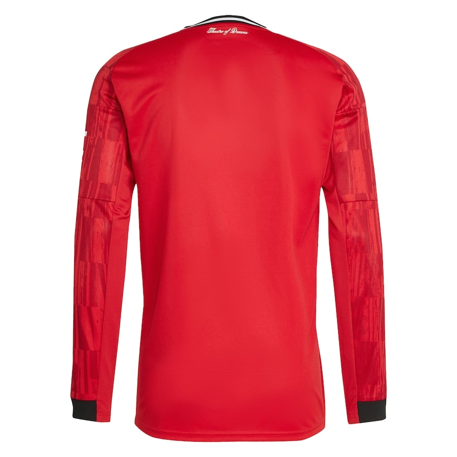 Manchester United Home Long Sleeve Jersey 25/26