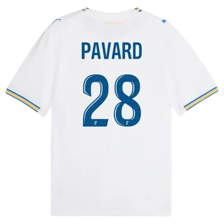 Olympique de Marseille Home Jersey 26-27 PAVARD #28