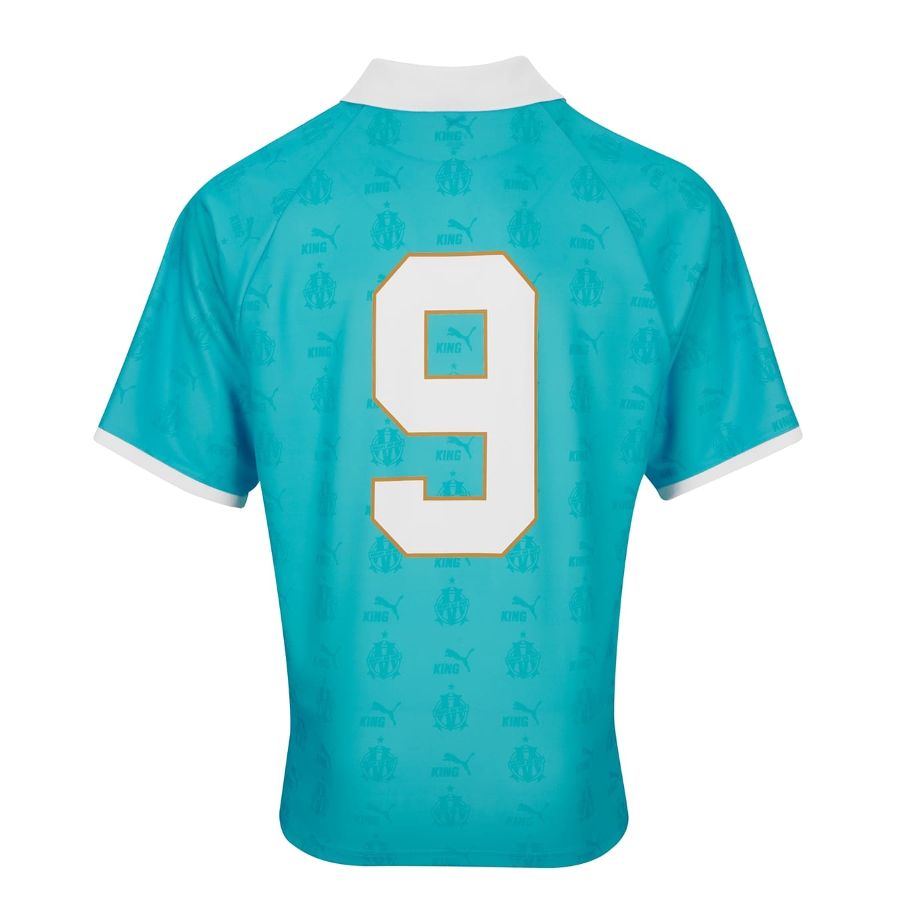 Olympique De Marseille King Retro Blue Jersey