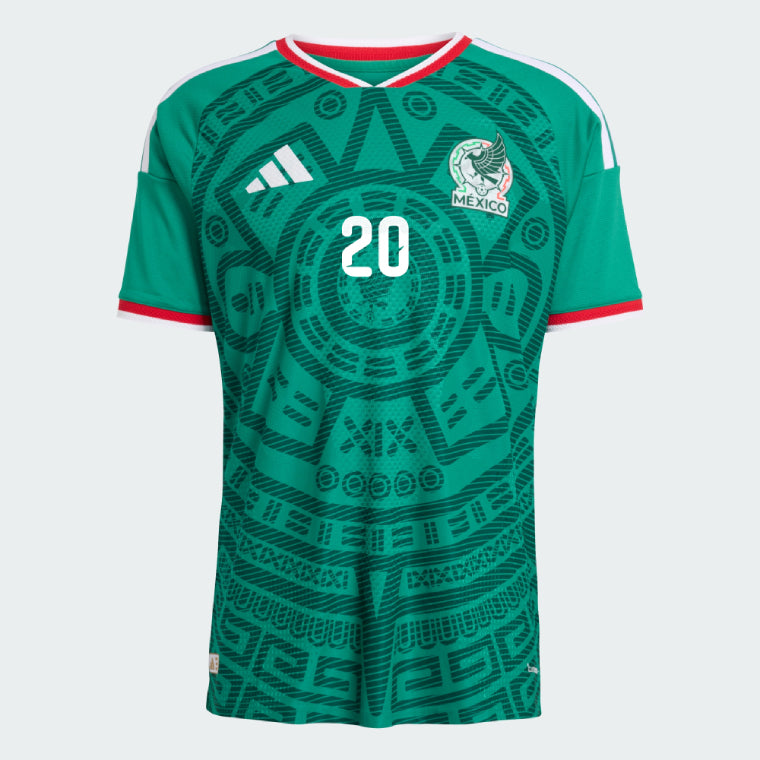 Mexico Home N. HERNÁNDEZ 20 Jersey World Cup 2026 (Player Version)
