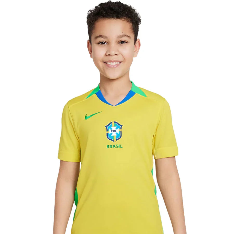 Brazil I Home 2025/26 Soccer - Kit Kids