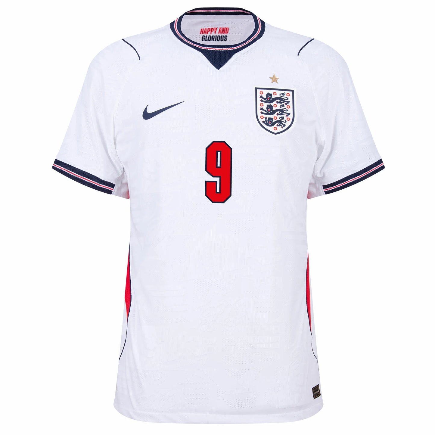 England 2026 Home Jersey Soccer Player Kane #9 - World Cup 2026