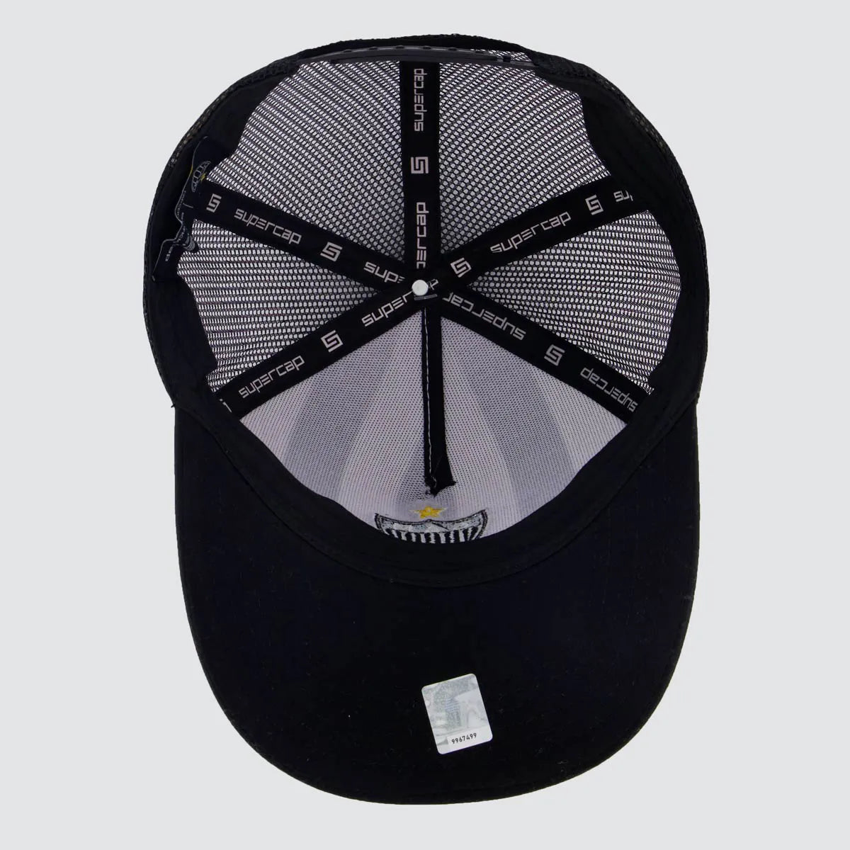 Atlético Mineiro Cap Trucker American Black and White