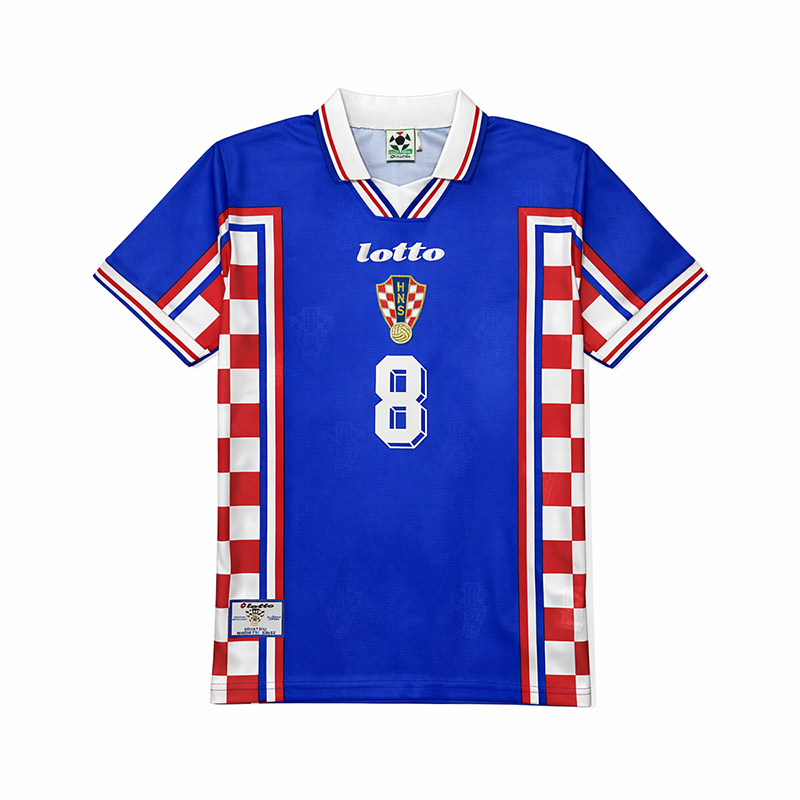 Croatia Away Retro Jersey 11998
