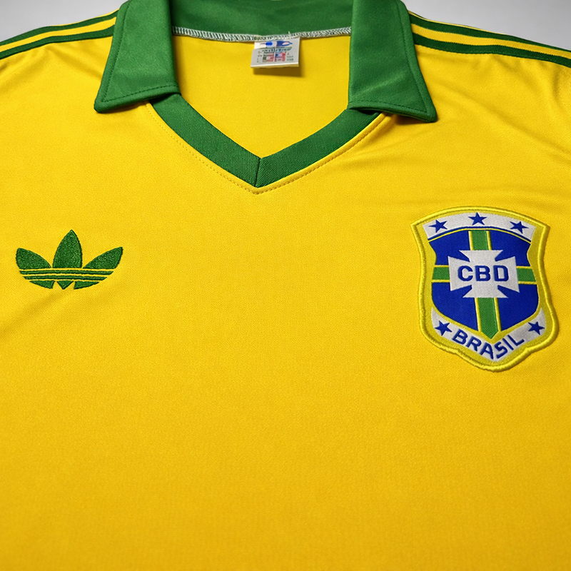 Brazil Home Retro Jersey 1977