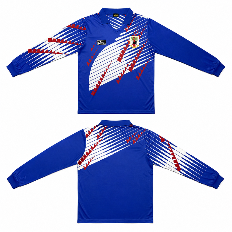 Japan Home Retro Long Sleeve Jersey 1994