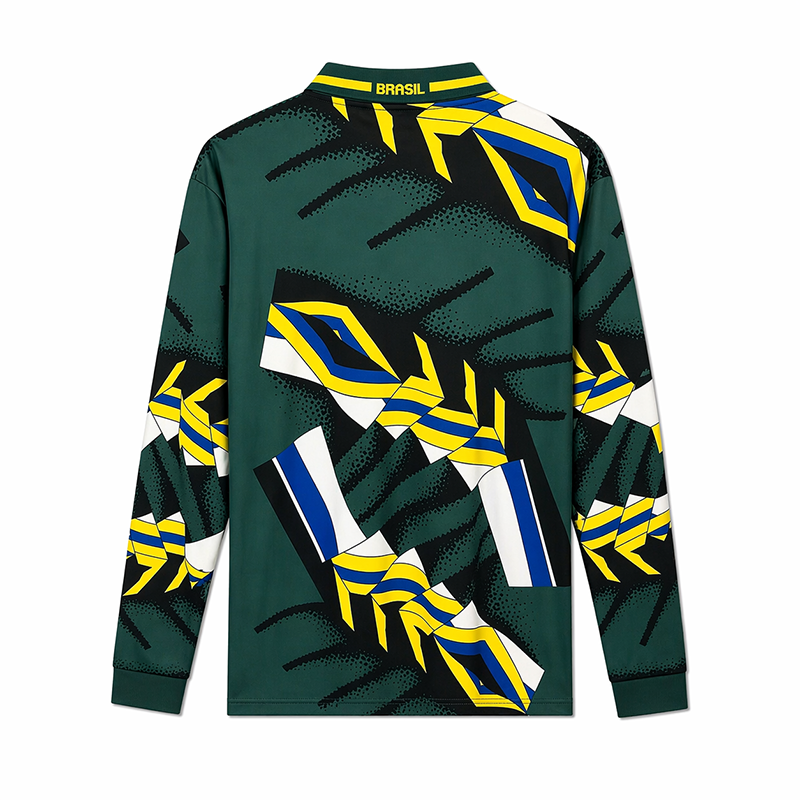 Brazil Goalkeeper Retro Long Sleeve Jersey 1994