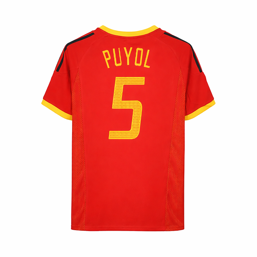 Spain Home Retro Jersey 2002