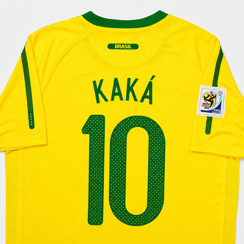 Brazil Home Retro Jersey 2010