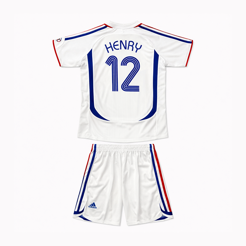 France Away Retro Kids Kit 2006