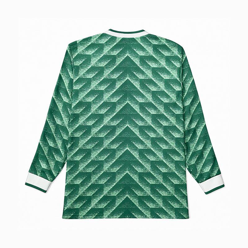 Germany Away Retro Long Sleeve Jersey 1990