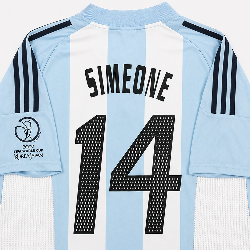Argentina Home Retro Jersey 2002