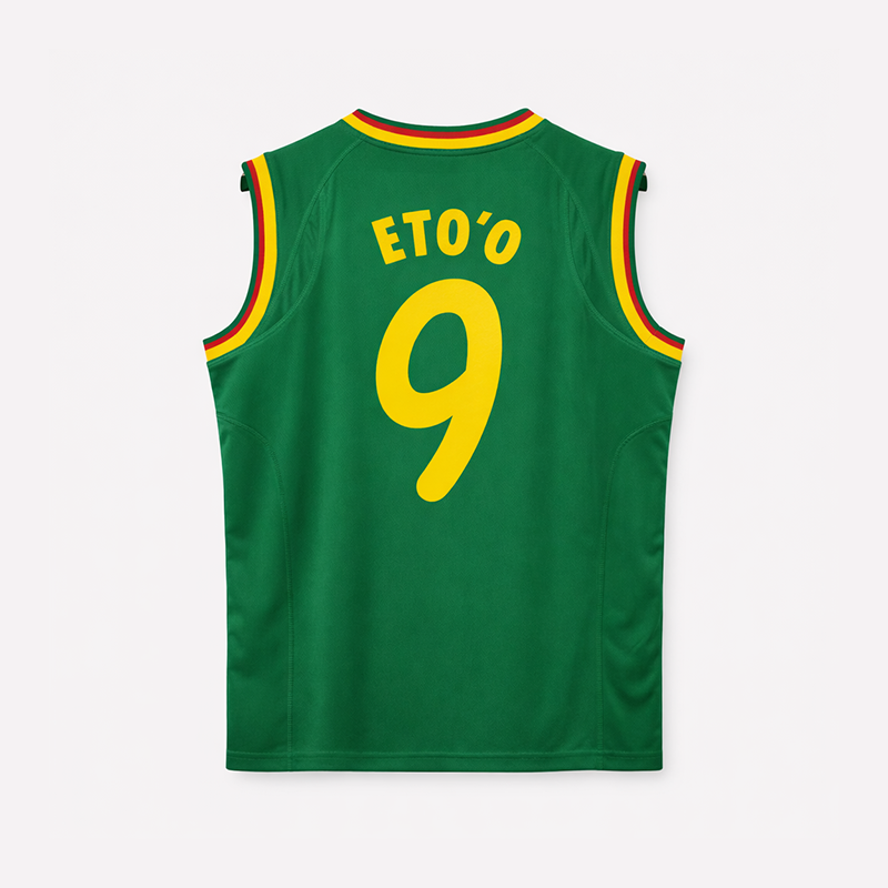 Cameroon Home Retro Jersey 2002