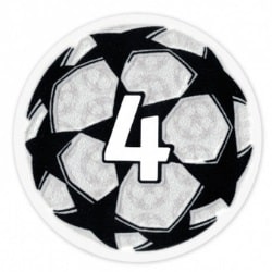 Champions League 4 Badge (Left Sleeve)