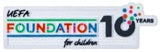 UEFA Foundation 10 Years Patch (Right Sleeve Β· Below)