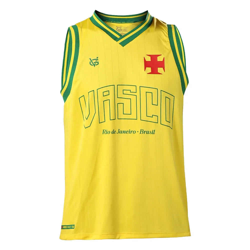 Vasco da Gama Brasil Louro da Colina Yellow Singlet 2026/27