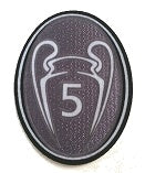 UCL Trophy 5 Badge (Right Sleeve)