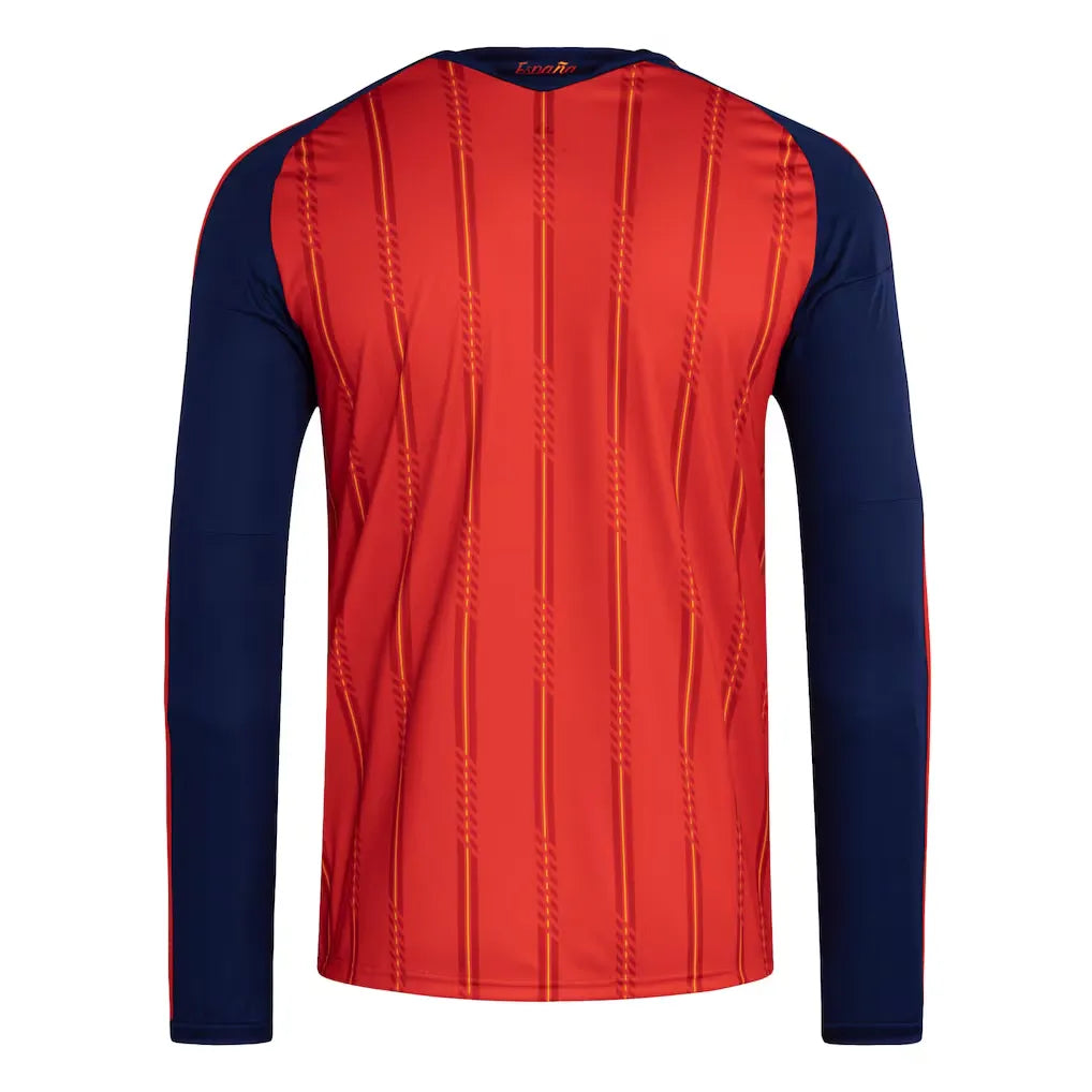 Spain 2026 Home Jersey Soccer Long Sleeve Fan Version - WORLD CUP 2026