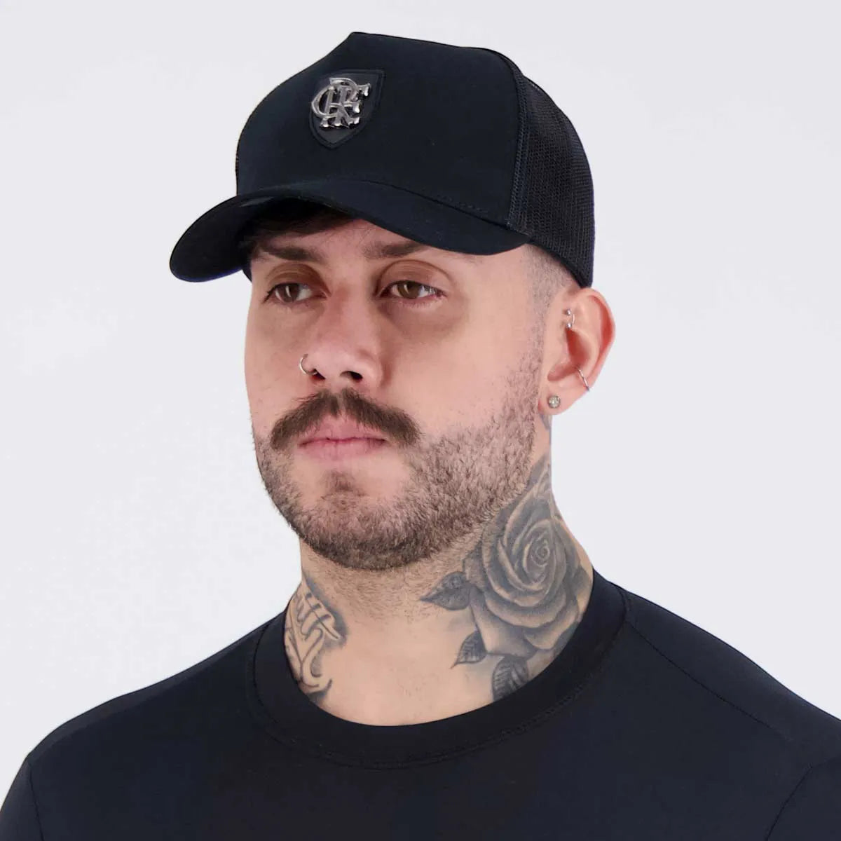 Flamengo American Trucker Black Cap