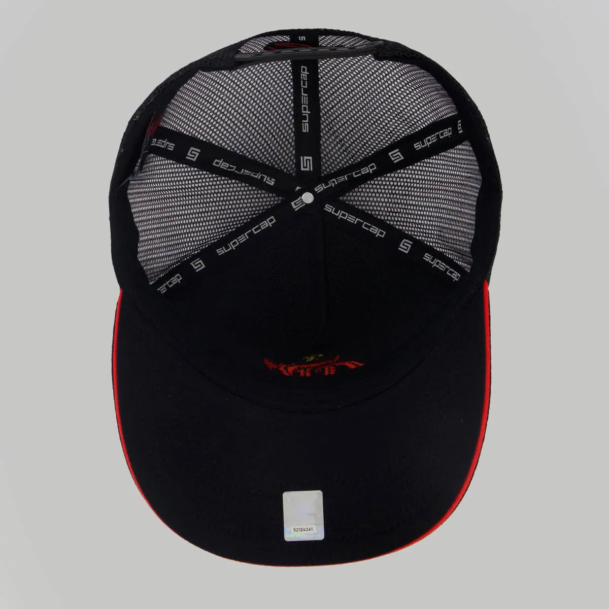 Flamengo Trucker Black and Red Cap