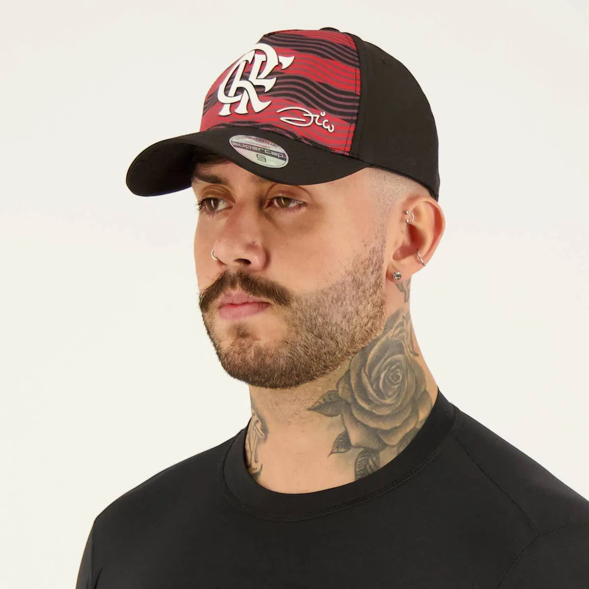 Flamengo Zico American Black Soccer Cap